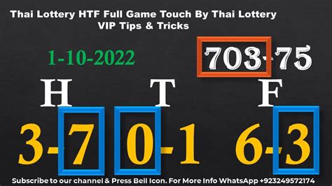 thai lottery vip tips|Thai Lottery VIP Tips & Tricks .